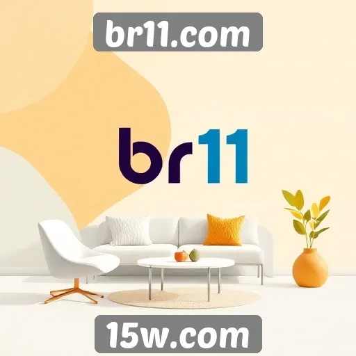 Exploração do design gráfico presente no br11.com